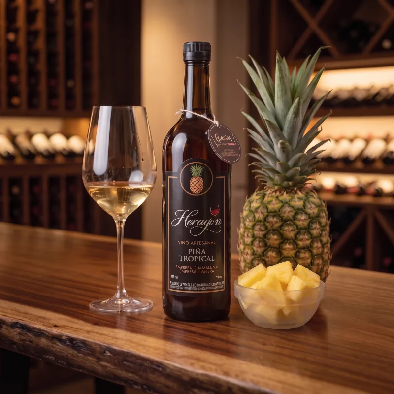 Vino de Piña Tropical